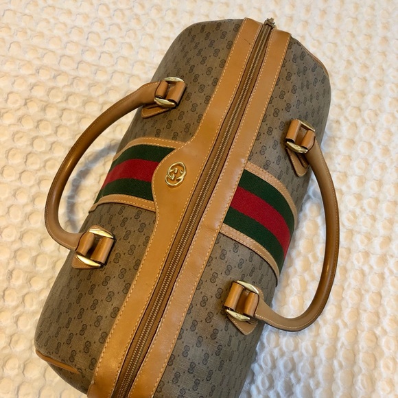 ‼️SOLD‼️ 🍒 Authentic Big Gucci Boston Bag 🍒 - Picture 8 of 16